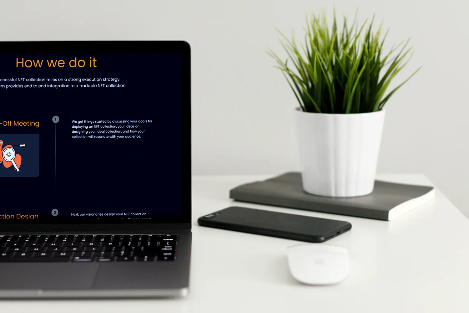 BTI website on Macbook, partial screen view